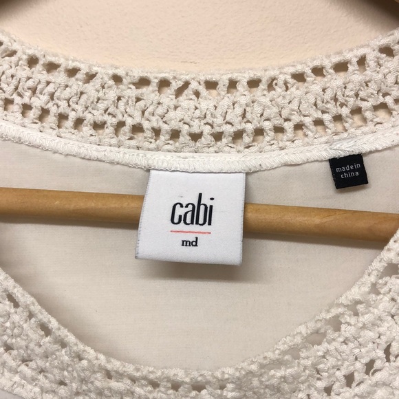 Cabi white tank top - Picture 3 of 4